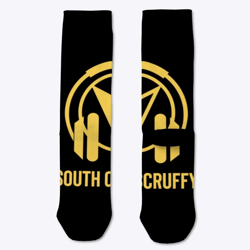 South of Scruffy:  Black and Yellow Mark